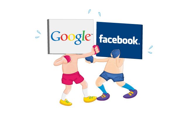 facebook ads x google adwords