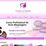 Site para venda de cursos - Roberta Alcalá