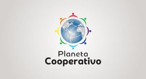 criação de logotipo planeta cooperativo